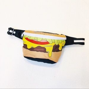 Hollister Hamburger Fanny Pack Waist Bag Belt Bag